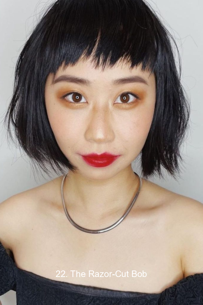 22. The Razor-Cut Bob