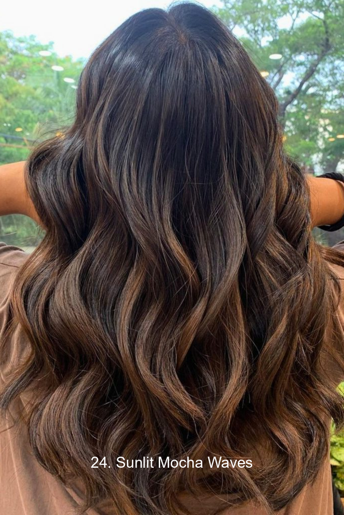 24. Sunlit Mocha Waves