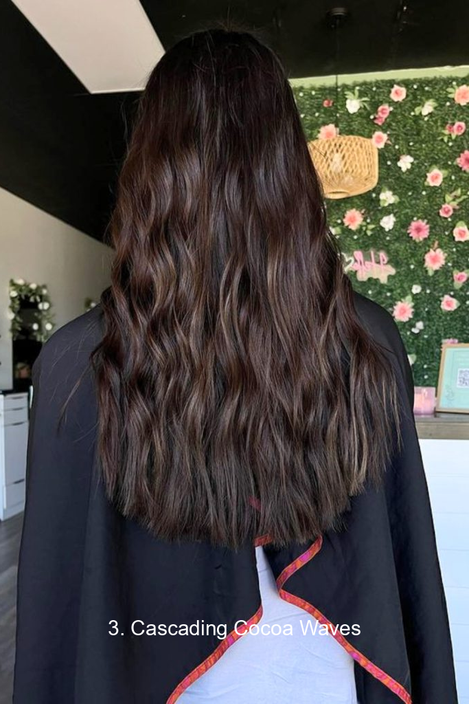 3. Cascading Cocoa Waves